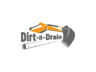 Dirt-N-Drain logo design by hwkomp