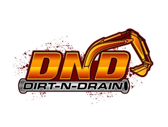 Dirt-N-Drain logo design by DreamLogoDesign
