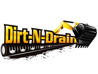 Dirt-N-Drain logo design by Suvendu