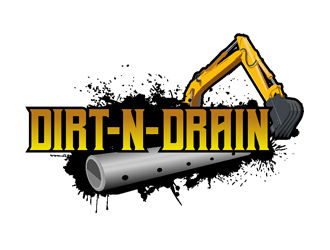 Dirt-N-Drain logo design by coco