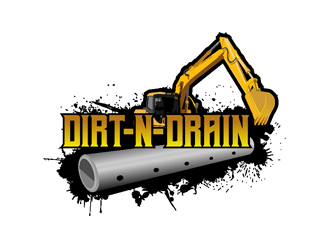Dirt-N-Drain logo design by coco