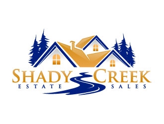 Shady Creek Estate Sales logo design by daywalker