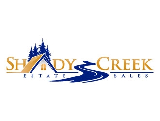 Shady Creek Estate Sales logo design by daywalker