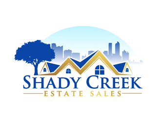 Shady Creek Estate Sales logo design by coco