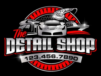 The Detail Shop logo design by jaize
