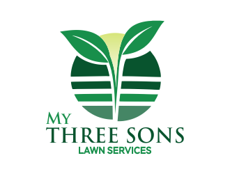 My three sons lawn services  logo design by ROSHTEIN
