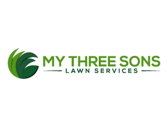 My three sons lawn services  logo design by karjen