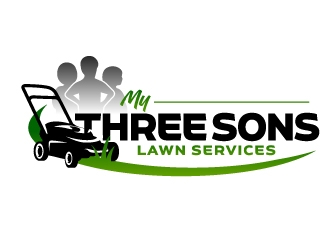 My three sons lawn services  logo design by jaize
