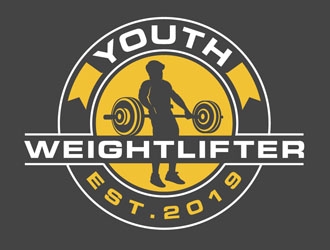 Youth Weightlifter logo design by DreamLogoDesign
