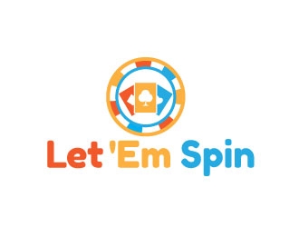 Let Em Spin logo design by Webphixo