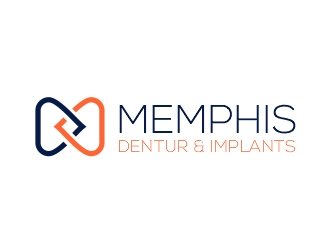 Memphis Dentures & Implants logo design by rahmatillah11
