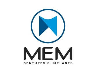 Memphis Dentures & Implants logo design by Design_queen