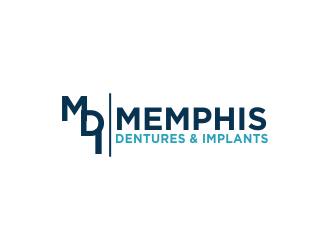 Memphis Dentures & Implants logo design by Greenlight