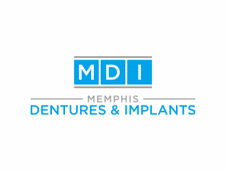 Memphis Dentures & Implants logo design by Editor