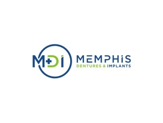Memphis Dentures & Implants logo design by bricton