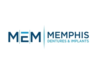 Memphis Dentures & Implants logo design by dibyo