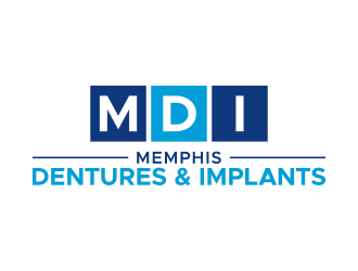 Memphis Dentures & Implants logo design by lexipej