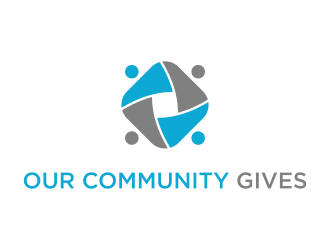 Our Community Gives logo design by savana
