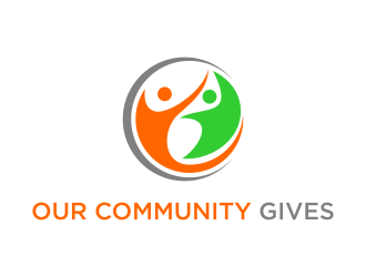 Our Community Gives logo design by savana