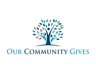 Our Community Gives logo design by dibyo