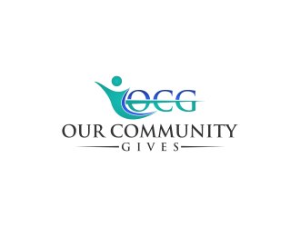 Our Community Gives logo design by Purwoko21