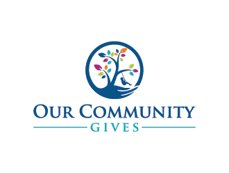 Our Community Gives logo design by mhala