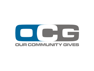 Our Community Gives logo design by rief