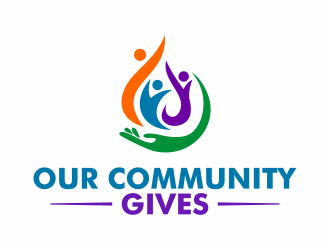 Our Community Gives logo design by ingepro