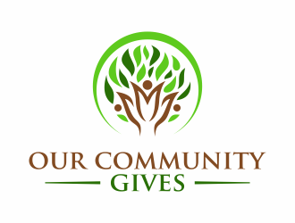 Our Community Gives logo design by ingepro