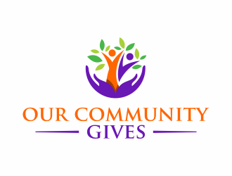 Our Community Gives logo design by ingepro