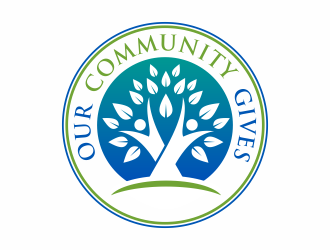 Our Community Gives logo design by ingepro