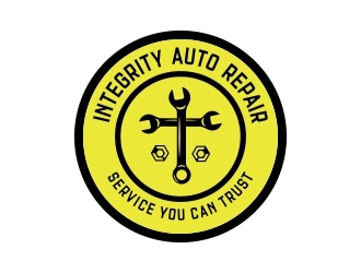 INTEGRITY AUTO REPAIR logo design by dibyo