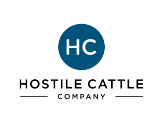 Hostile Cattle Company logo design by cimot