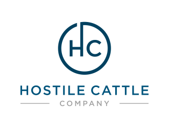 Hostile Cattle Company logo design by cimot