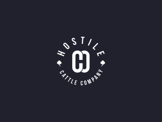 Hostile Cattle Company logo design by goblin