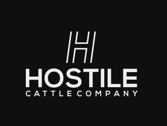 Hostile Cattle Company logo design by berkahnenen