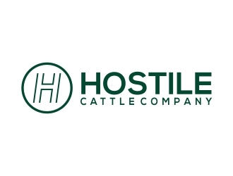 Hostile Cattle Company logo design by berkahnenen