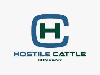 Hostile Cattle Company logo design by careem