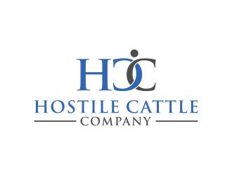 Hostile Cattle Company logo design by BlessedArt