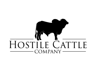 Hostile Cattle Company logo design by qqdesigns