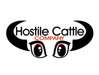 Hostile Cattle Company logo design by Dawnxisoul393