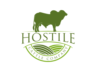Hostile Cattle Company logo design by qqdesigns