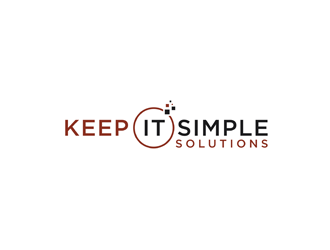 Keep It Simple Solutions. KISS for short logo design by bomie