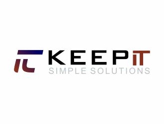 Keep It Simple Solutions. KISS for short logo design by naldart