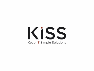 Keep It Simple Solutions. KISS for short logo design by salis17