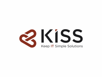 Keep It Simple Solutions. KISS for short logo design by salis17