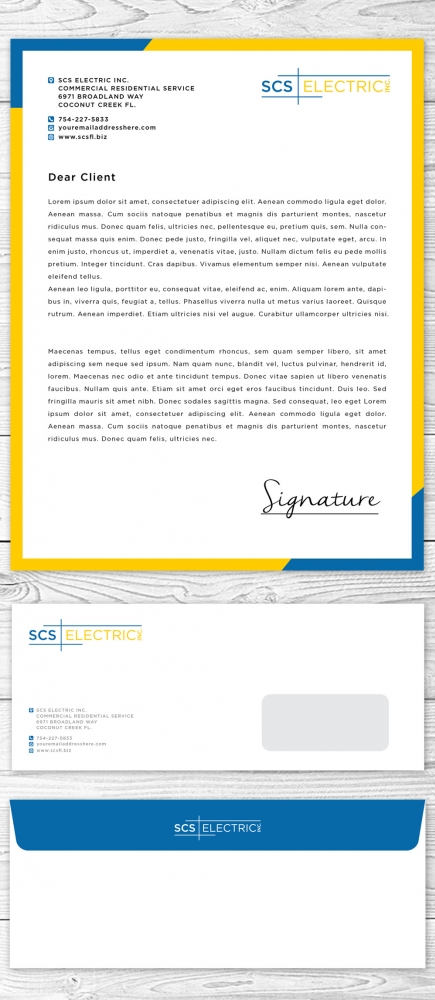 SCS ELECTRIC logo design by mattlyn