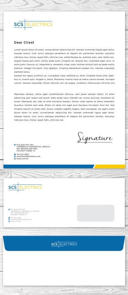 SCS ELECTRIC logo design by mattlyn