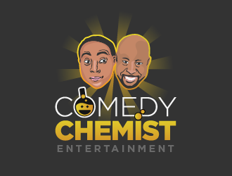 Comedy Chemist logo design by ARALE