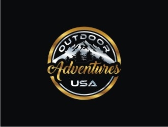 Outdoor Adventures USA logo design by bricton